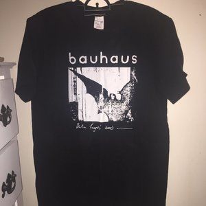 Bauhaus Goth Band T Shirt